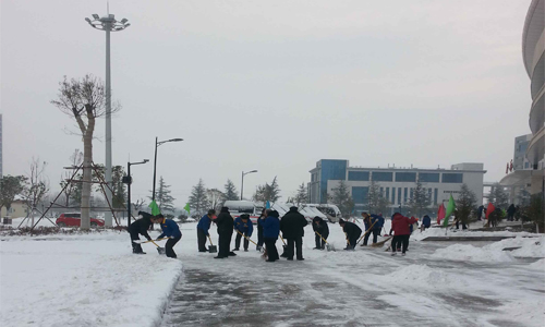 大雪吹響“集結號” 齊心協力保通暢